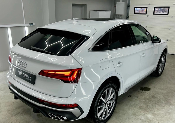 Audi SQ5 cena 253257 przebieg: 26200, rok produkcji 2021 z Sejny małe 596